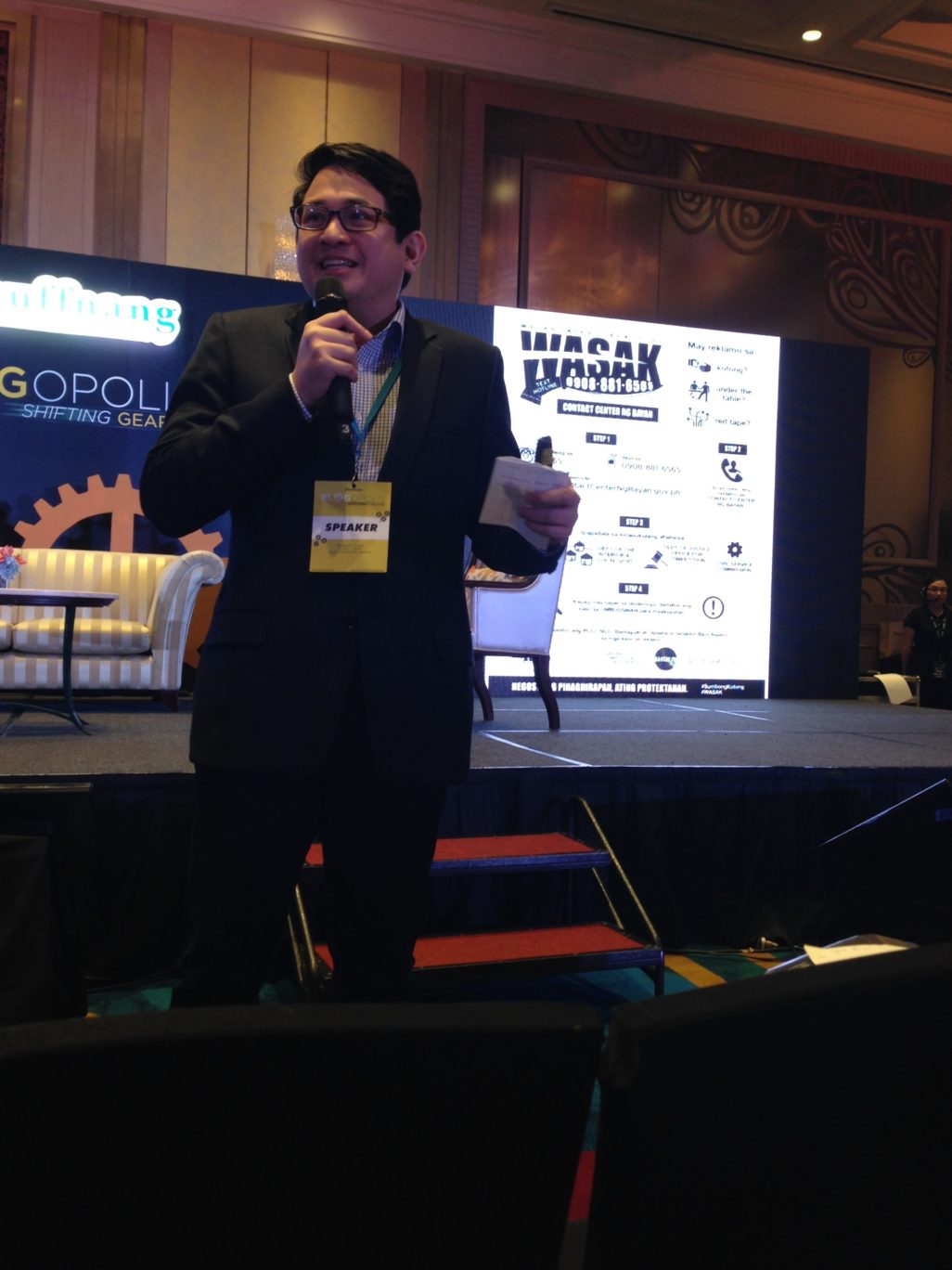 Senator Bam Aquino shared how social media plays an important role in disseminating relevant  news and information.   It was funny how he shared that a photo of his newly born son garnered so much more likes than his socio-political updates. :)