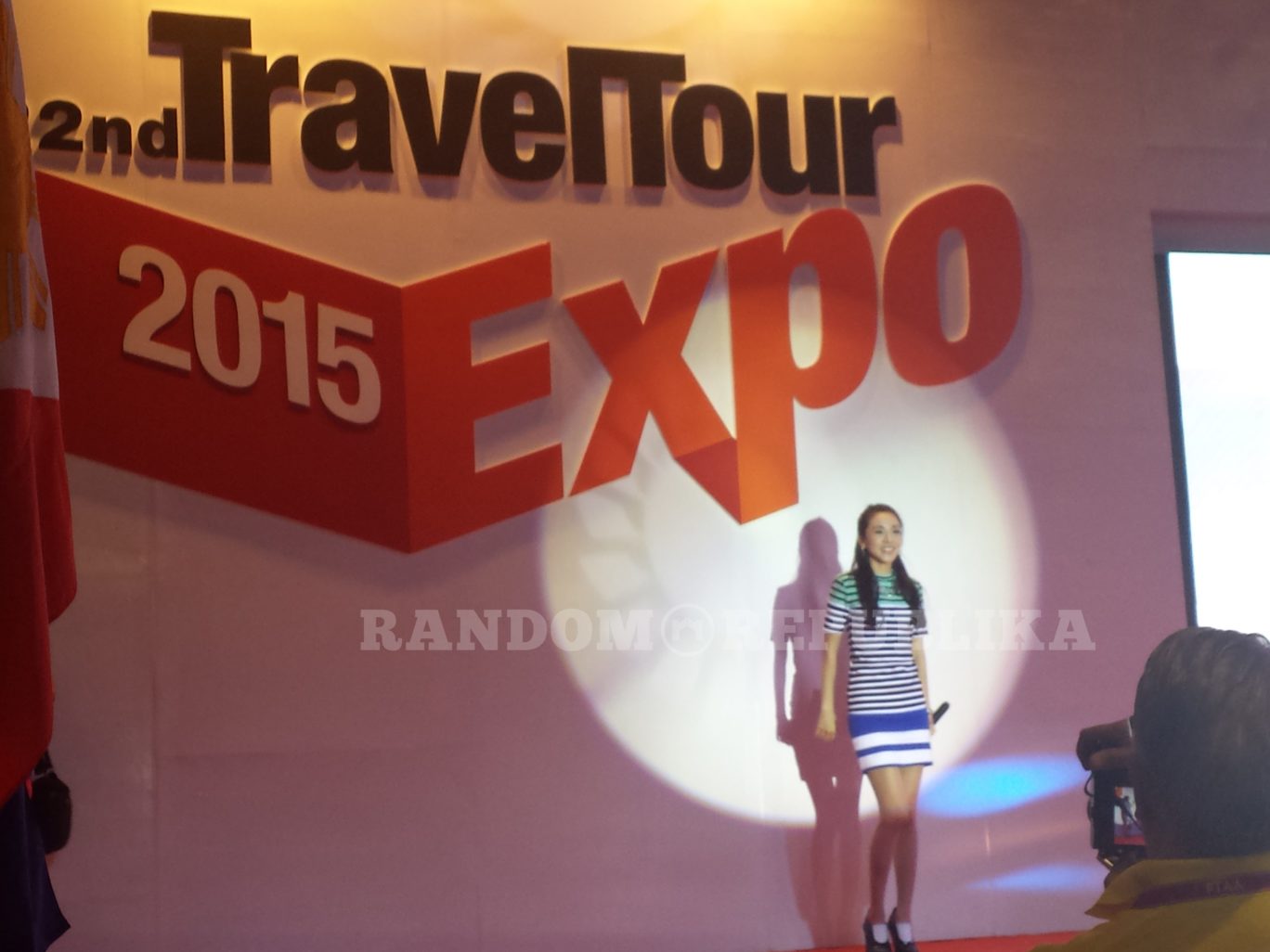 Sandara Park in Manila Dara Park 2NE1 PTAA Travel Tour Expo 1 RV Shots Multimedia RV Astillero
