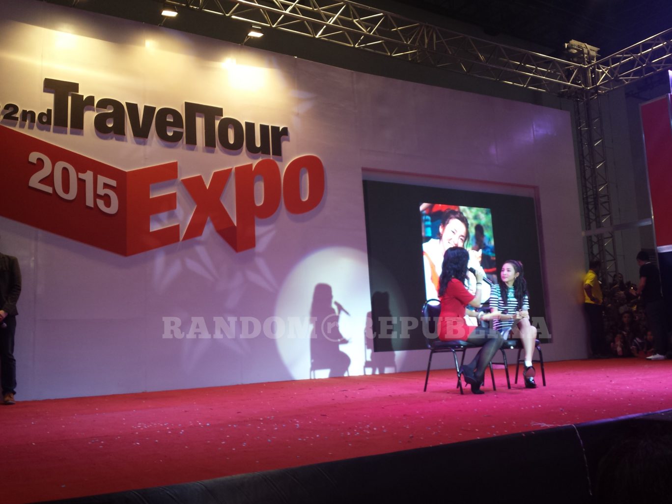 Sandara Park in Manila Dara Park 2NE1 PTAA Travel Tour Expo 1 RV Shots Multimedia RV Astillero