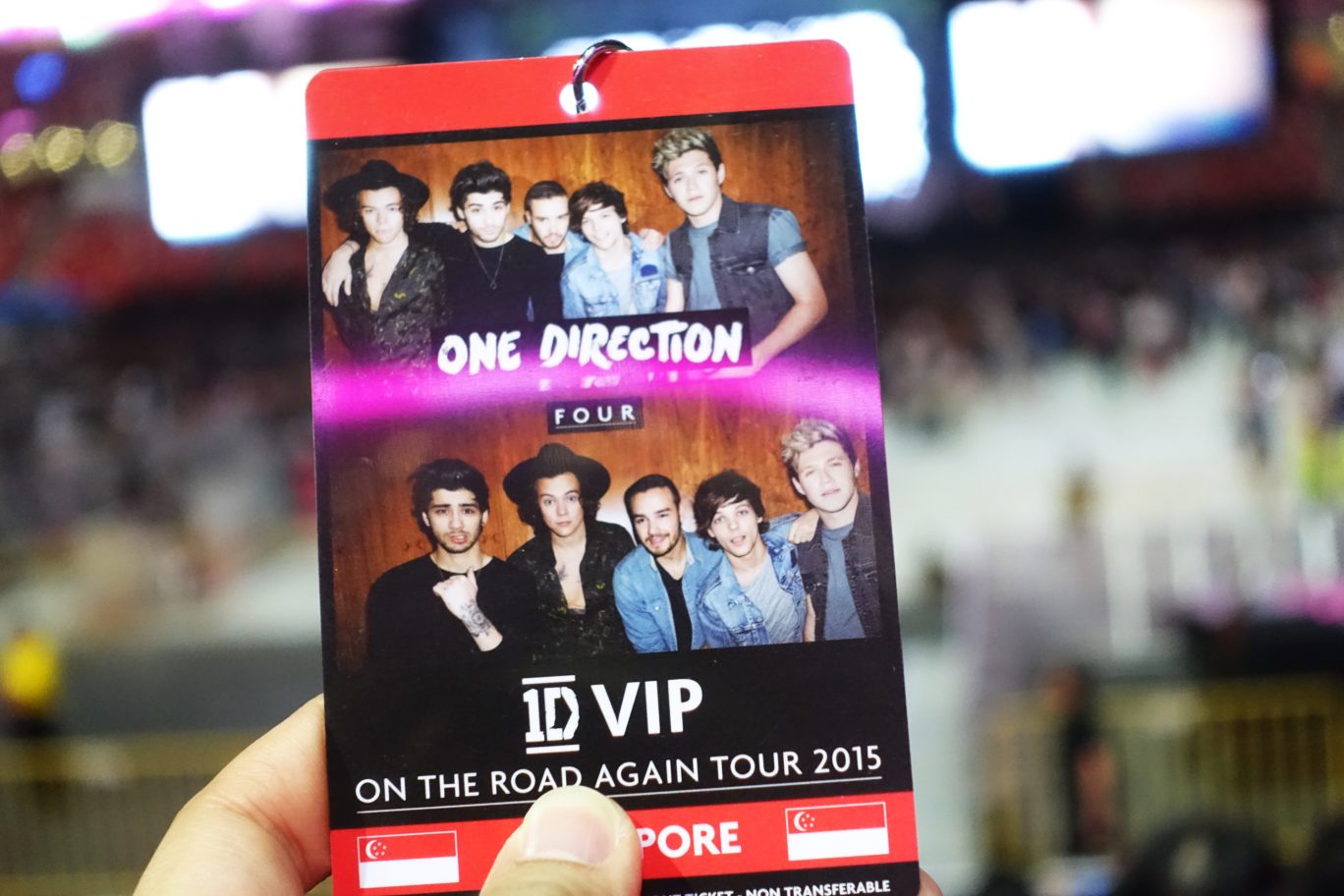one direction in singapore on the road again tour