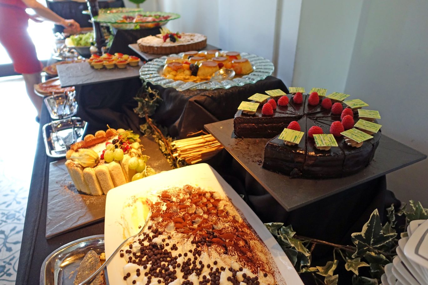 dessert for breakfast at alkaff mansion ristorante singapore cakes