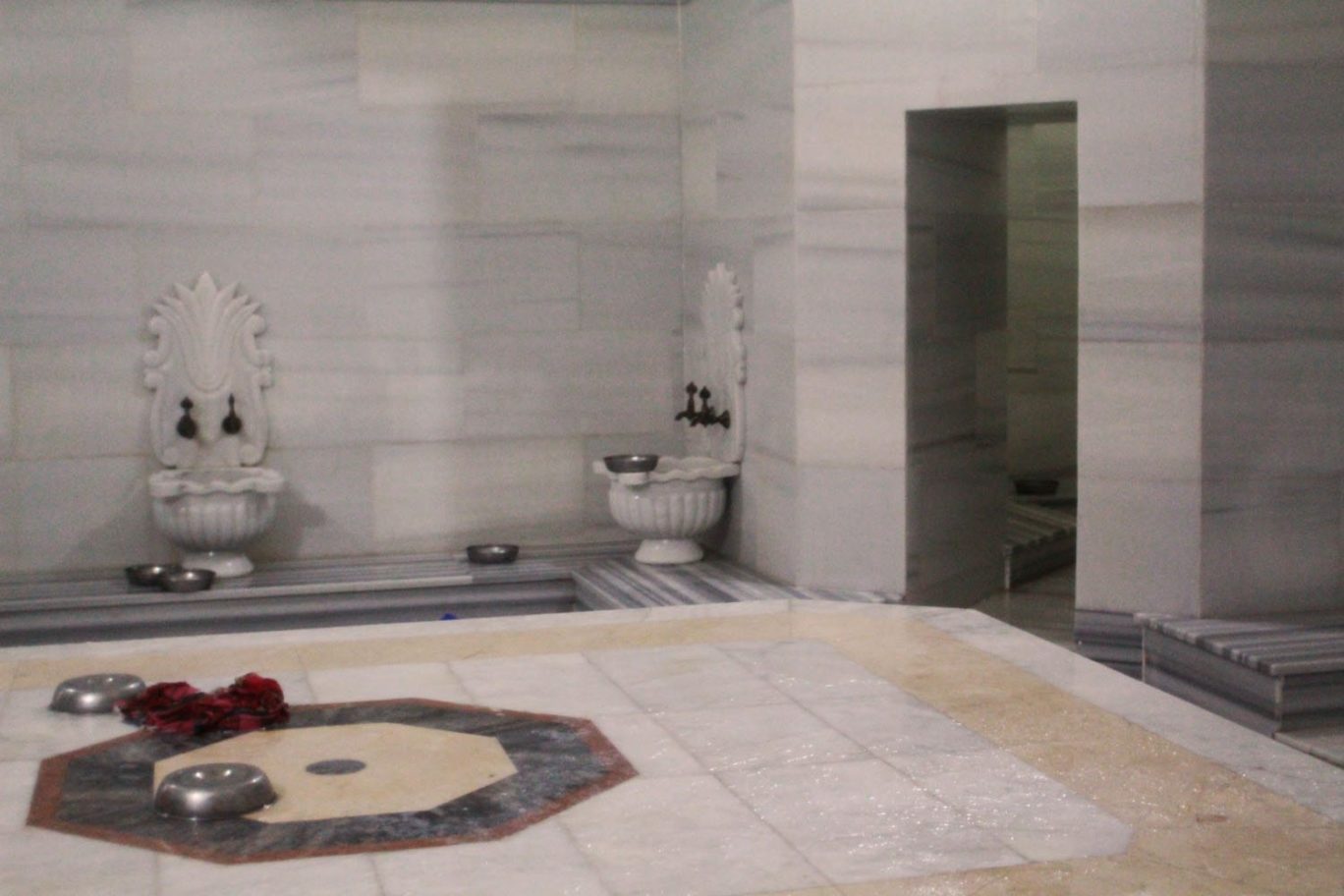 aga hamami inside indoor turkish bath in istanbul