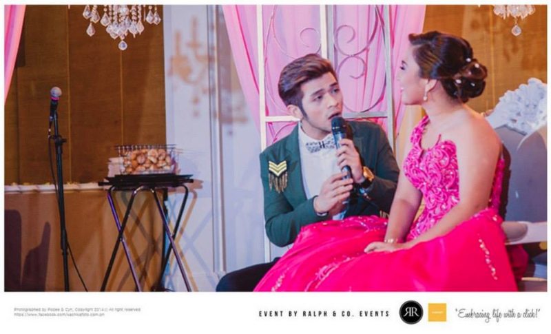 Manila events host party host singer performer Jazper Tiongson Jaz Tiongson corporate events debut product launch wedding host Manila