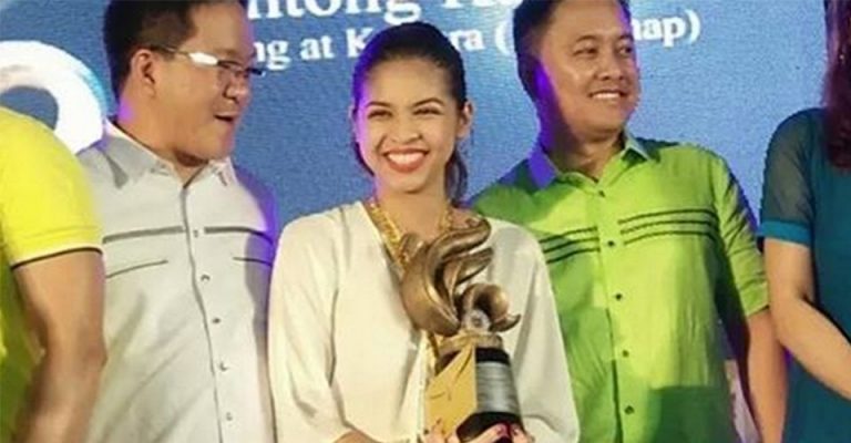 Yaya Dub Maine Mendoza Receives Another Award Gintong Kabataan In Bulacan Random Republika