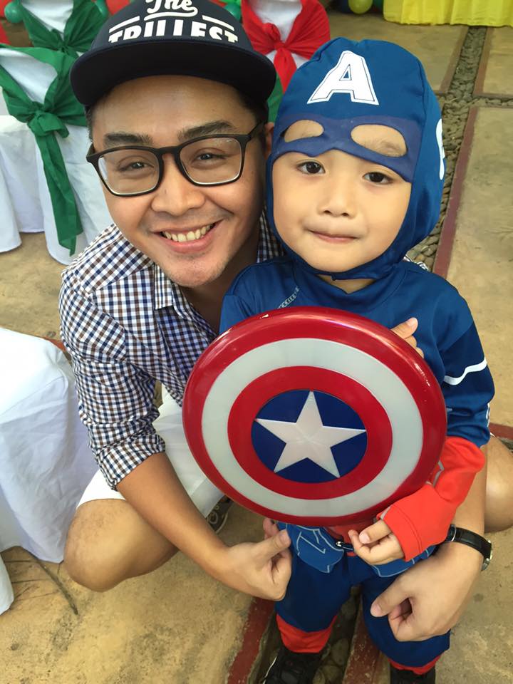 captain america kiddie bday party
