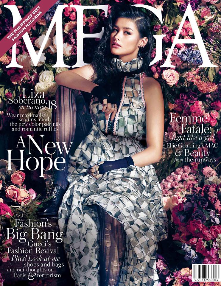 mega's liza soberano january 2016 cover