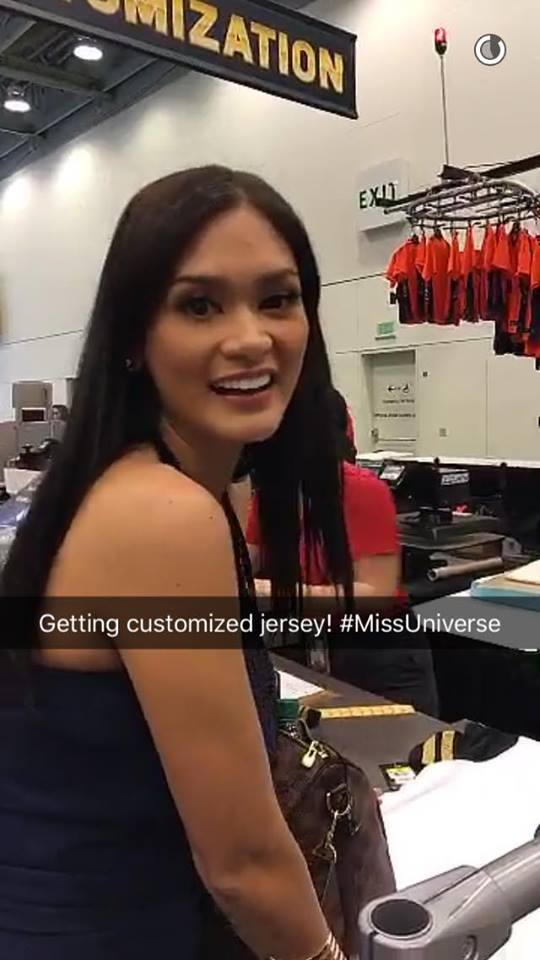 Pia Wurtzbach Miss Universe 2015 Super Bowl 50 Inside Edition Special Correspondent 2