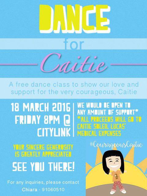 courageous catie leukemia dance for cause charity event by filipino dance class singapore