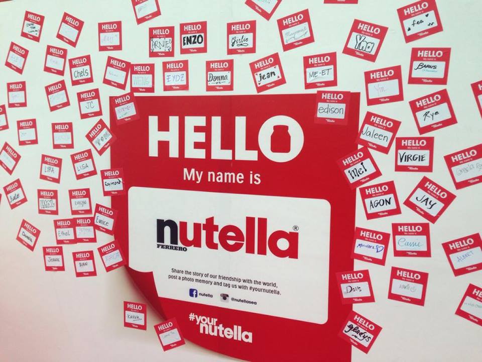 Nutella Philippines New Name Personalized Jars Customize How 2