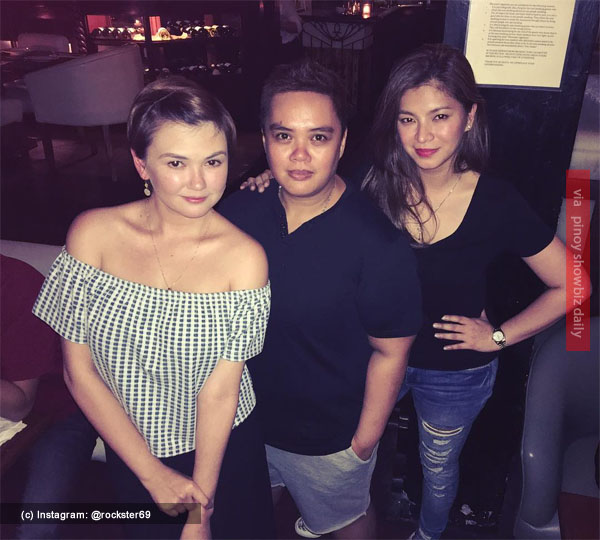 angelica panganiban and angel locsin spotted hanging out together