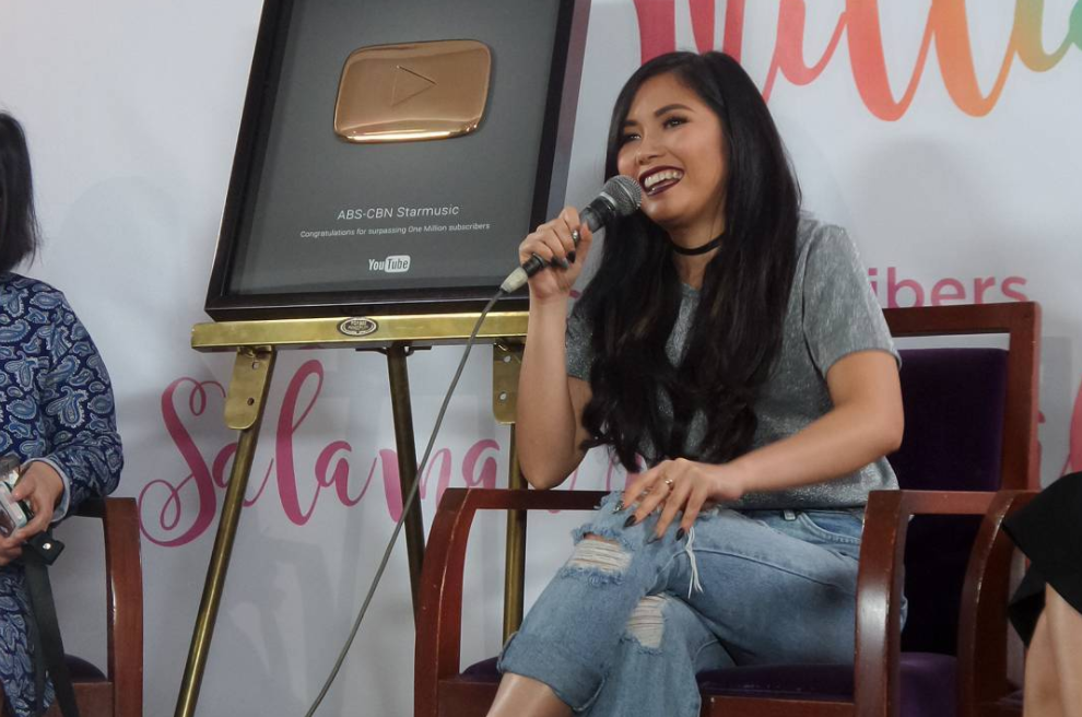 yeng constantino most viewed video ikaw star music youtube